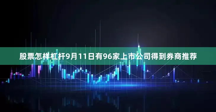 股票怎样杠杆9月11日有96家上市公司得到券商推荐